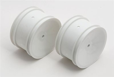 Associated B4/B44 Rear 2.2" Rims, White" (2)