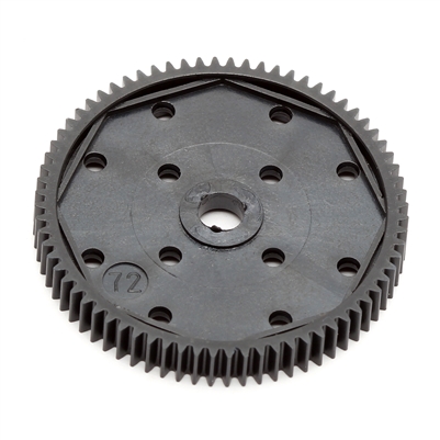 Associated B5/B5M/SC10.2 Spur Gear-72 Tooth, 48 Pitch