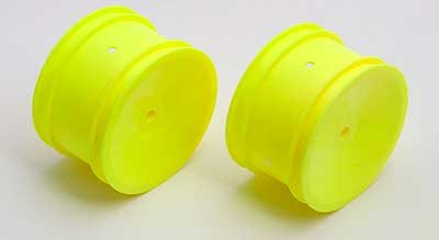 Discontinued, Associated B4/B44 Rear 2.2" Rims, Yellow" (2)