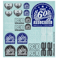 Associated Anniversary Decal Sheet