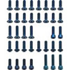 Associated B44.2 Screw Kit, Blue Aluminum (37)