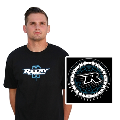 Reedy Medallion Black T-Shirt, medium