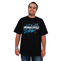 .Splash Black T-Shirt, medium