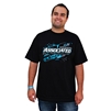 .Splash Black T-Shirt, XX-Large