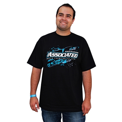 .Splash Black T-Shirt, XX-Large
