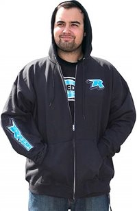 .Associated Reedy 3d Zip Hoodie-Black, Medium