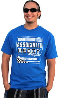 Associated Ae Retro T-Shirt, Blue Large 