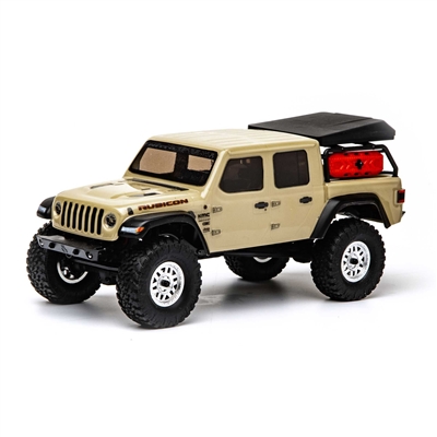 Axial SCX24 Jeep JT Gladiator 1/24th RTR Rock Crawler with beige body