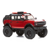 Axial SCX24 2021 Ford Bronco 4WD Rock Crawler Truck RTR, Red