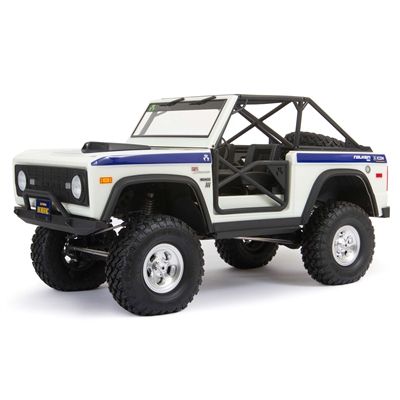 Axial 1/10 SCX10 III Early Ford Bronco 4WD RTR, White body