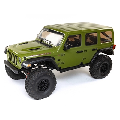 Axial SCX6 Jeep JLU Wrangler RTR , green body