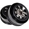 Axial Exo Terra Raceline Renegade Rims-34mm, Chrome/Black (2)