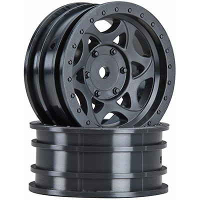 Axial SCX10 Walker Evans 1.9" Rock Crawler Rims, Black (2)