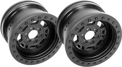 Axial Trail Ready HD 2.2" Beadlock" IDF Rims, Black (2)