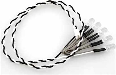 Axial NVS Five Led Light String, White