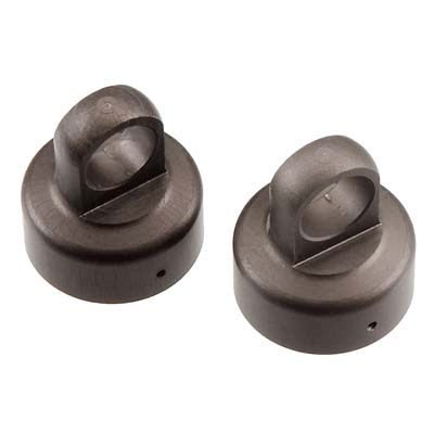 Axial AX10 Aluminum Shock Caps, Hard Anodized (2)