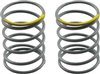 Axial SCX10 Shock Springs, Firm Yellow, 6.53 Lbs, 20mm (2)