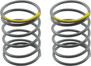 Axial SCX10 Shock Springs, Firm Yellow, 6.53 Lbs, 20mm (2)