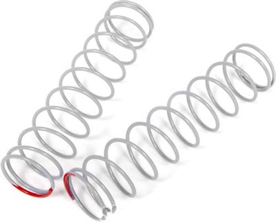 Axial Wraith Shock Springs, 2.07 Lbs/In-Super Soft Red (2)