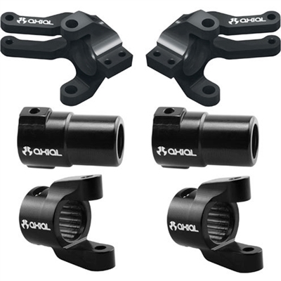 Axial XR10 Stage 1 Aluminum Upgrade Set With Knuckles, Hubs