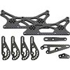 Axial XR10 Stage 2 Carbon Fiber Upgrade Set With Chassis