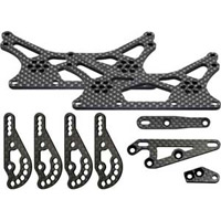 Axial XR10 Stage 2 Carbon Fiber Upgrade Set With Chassis