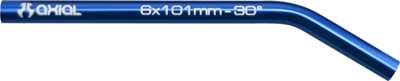 Axial AX10 Scorpion Aluminum High Clearance Links, Blue (2)