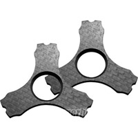 Axial XR10 2.2" VWS Carbon Fiber Wheel Weight Locks (2)