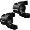 Axial Wraith/XR10 Aluminum C-Hub Carrier Set, Black (2)