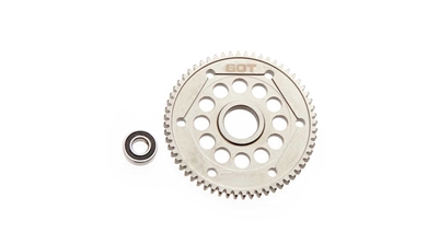 Axial Steel Spur Gear-32 pitch, 60 tooth