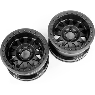 Axial 2.2 Method Beadlock Rims IFD Black (2)