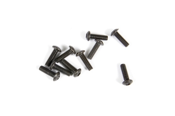 Axial SCX10 II M2.6x8mm Hex Socket Button Head Screws, black (10)