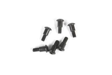 Axial SCX10 II M3x4x10mm Hex Socket Button Head Shoulder Screws, black (6)