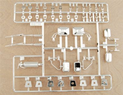 Axial Rock Crawler Exterior Detail Parts Set, Chrome