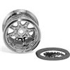 Axial 8 Spoke 40 Size Bead Lock Rims, Chrome (2)