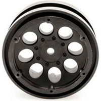 Axial 1.9" 8 Hole Beadlock Rims, Black (2)