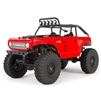 Axial SCX24 Deadbolt 4wd 1/24th Brushed RTR Rock Crawler with red body