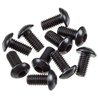 Axial Hex Socket Button Head Screws-3 x 6mm, black (10)