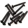Axial Hex Socket Tapping Button Head Screws-3 x 20mm, Black (10)