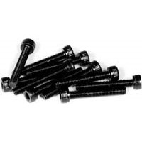 Axial AX10 Scorpion Screws, 3 x 20mm Cap Head, Black (10)