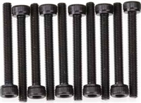 Axial AX10 Scorpion Screws, 3 x 25mm Cap Head, Black (10)
