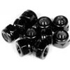 Axial AX10 Scorpion Nuts, 3mm Hex, Nylon Lock Nut, Black (10)