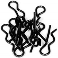Axial AX10 Scorpion Body Clips, Black (10)