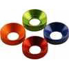 Axial AX10 Scorpion Cone Washers, Green, 3 x 6.9 x 2mm (6)