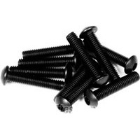 Axial Wraith Hex Socket Button Head Screws-3 x 15mm, Black (10)