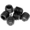 Axial Set Screws-Black, 4 x 4mm (10)