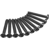 Axial Hex Socket Tapping Button Head Screws-3 x 18mm, Black (10)