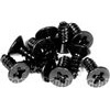 Axial AX10 Scorpion Screws, 3 x 8mm Flat Head Tapping, Black (10)