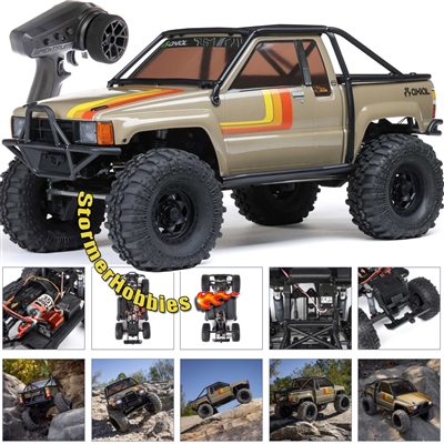 Axial SCX10 III 1987 Toyota SR5 4X4 RTR Brushed Rock Crawler, Tan