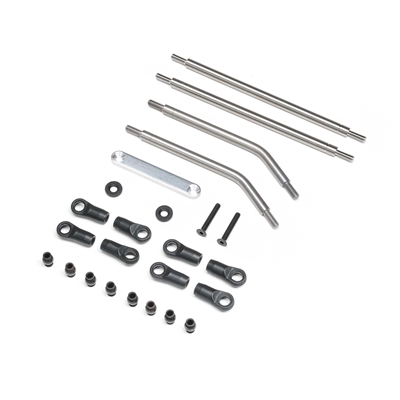 Axial Gilamon AXP8 Front Upper and Lower Links Set, Titaniumm, AF16P